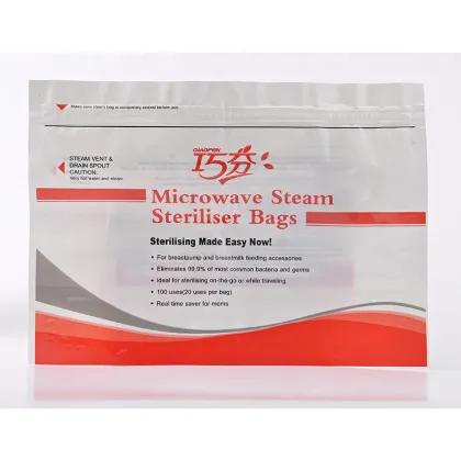 Quick Clean MicroSteam Breast Pump Parts Sterilizer Bag