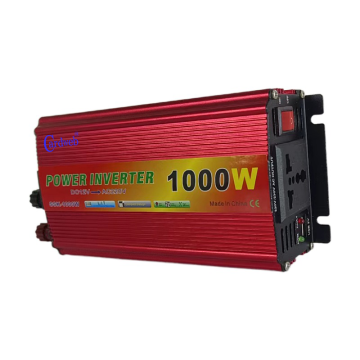 Dostosowany przenośny stop aluminium 1000 W DC12V do AC 220V USB Inverter Converter