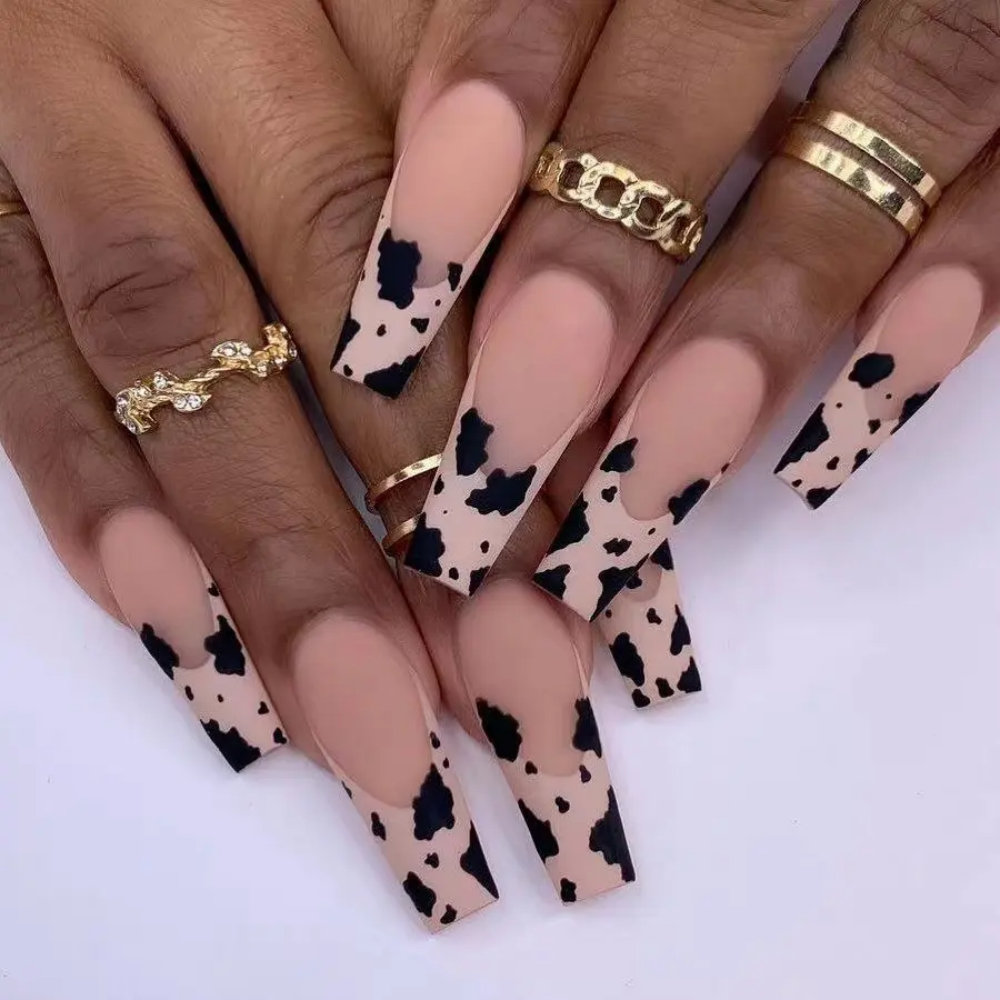 Marble Fake Nails