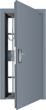 Steel Prison Door