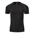 Camiseta de fitness en seco rápido para hombres gimnasios