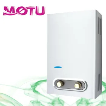 safety low CO forced exhaust type gas water heater