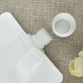 Custom size reusable sealing spout top plastic nozzle-bag