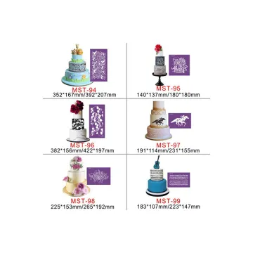 Wholesale Mesh Stencil Cake: Learn How to Make and Use Cake Decorating Stencils & Lace Mats