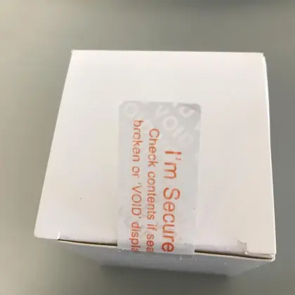 Security void sticker paper