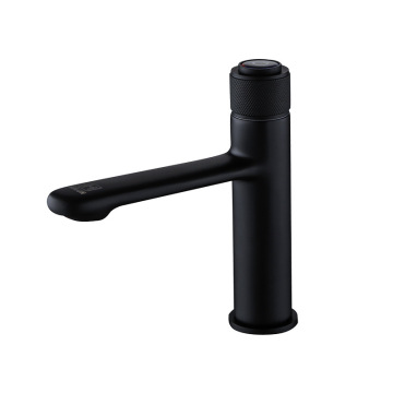 Single Handle Black Stainless Steel Cheap Bathroom Basin Sink Tap Faucet