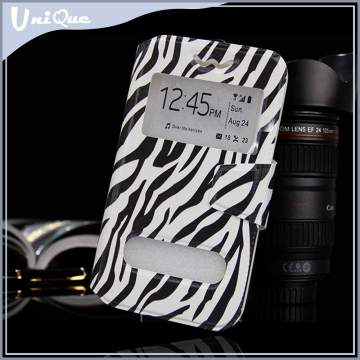Leather Silicon Universal Smartphone Flip Phone Case For Smartphone