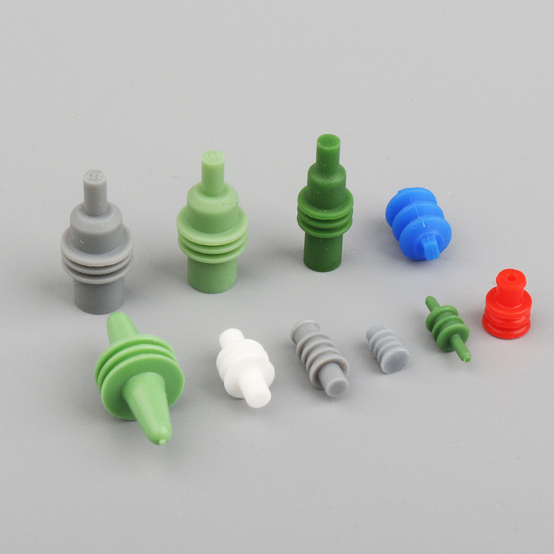 RS220-04100HAIDIE Connector Electrical Silicone Plug Wire Rubber Seal
