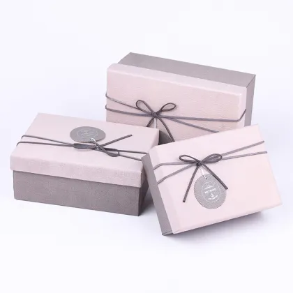 Best Seller Double Colours Romance Bowknot Gift Box