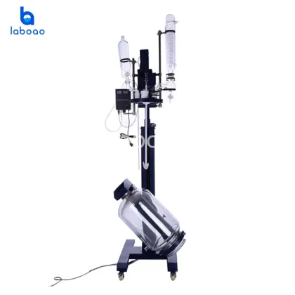 Laboao 20L Electric Lifting Glass Reactor for Biochemical Research