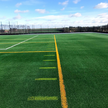 Experiencia de hierba artificial de campo de fútbol