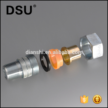 Lead Free Pipe Fitting, Union, steel Male x Brass Solder End