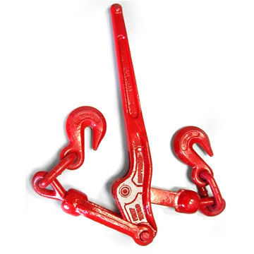 Load Binder with Link and Hook, Lever Type, Painted Finish (Red, Blue and Yellow)