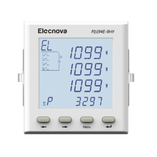 Three Phase LCD Display RS485 Power Meter