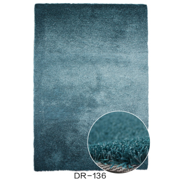 Polyester Stripe Shaggy Shade Rug