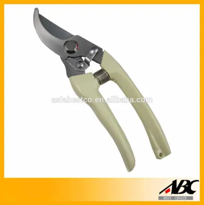 High Quality Plastic Handle Power Garden Scissors With Rope