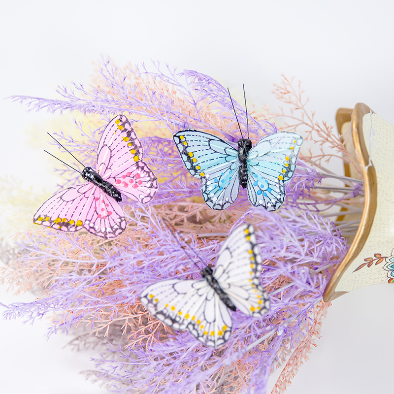 3 boyutlu kelebek dekorasyon fikirleri