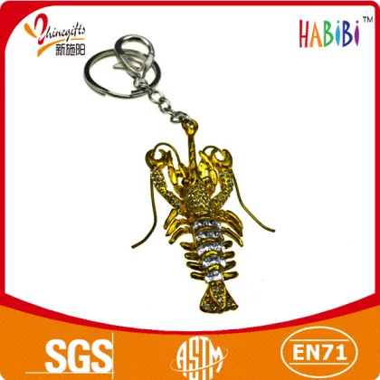 metal best friend keychain