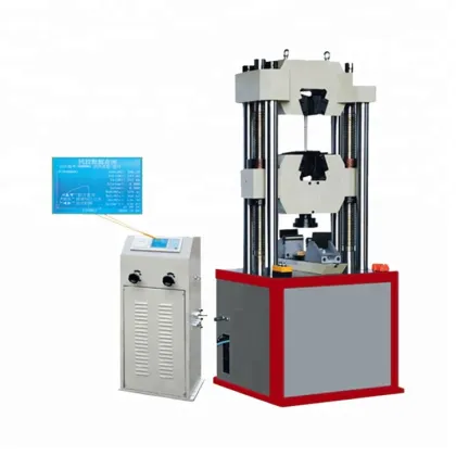 China Manufacturer Shimadzu 1000kN Rebar Hydraulic Universal Testing Machine