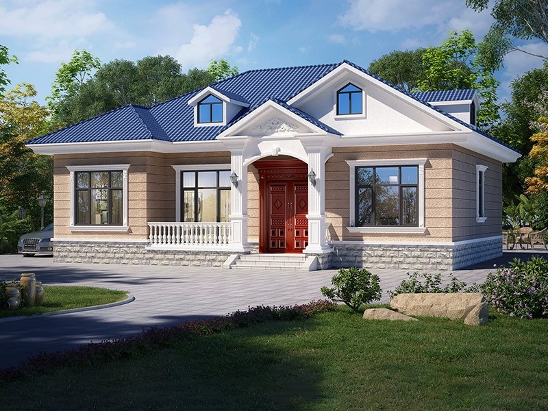 Light steel villa (116)