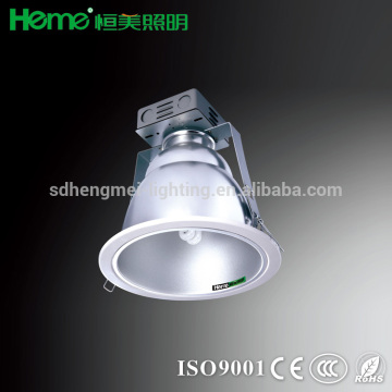 8" Vertical recessed downlight fixture