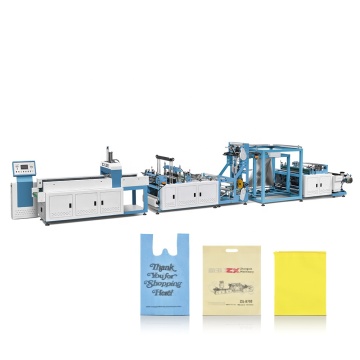 ZXL-A700 High Speed Non Woven T-shirt/W-cut Bag Making Machine