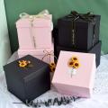 Recycled Wedding Favors Bridesmaid Paper Gift Box Wholesale