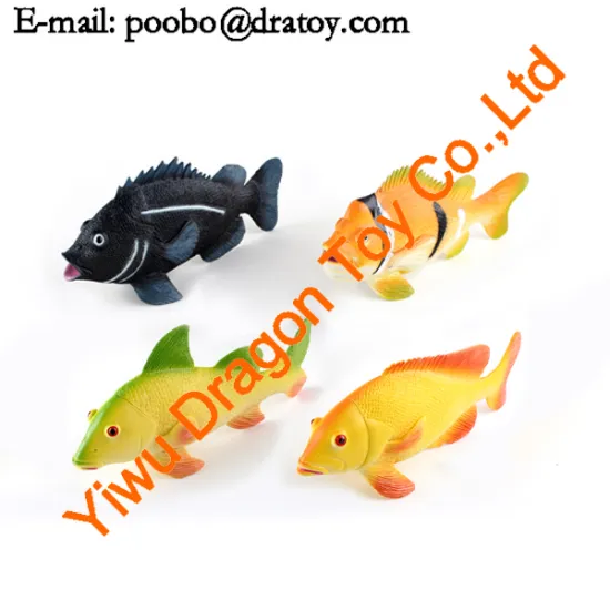 custom various Small plastic goldfish toys factory