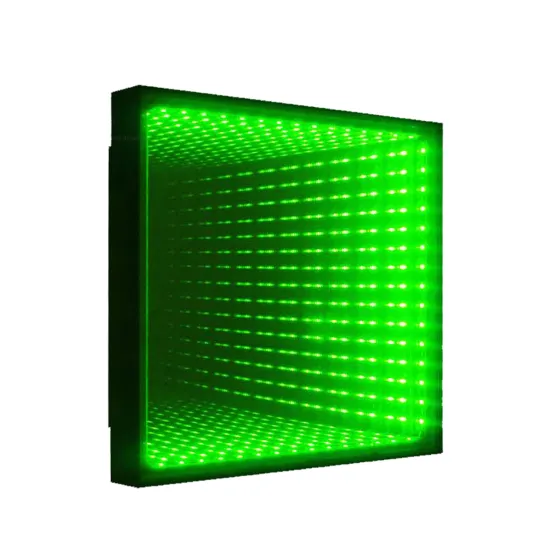 Factory Direct Sale 3D LED Dance Floor Mirror for Clubs and Stages