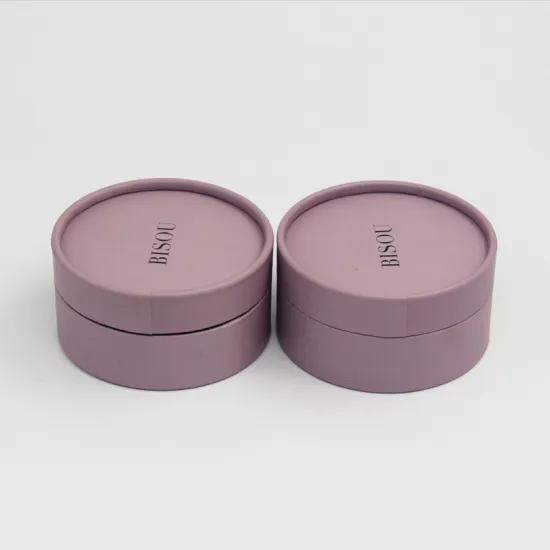 Round Cardboard Tube Cylinder Gift Box