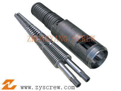 Bimetallic Twin Conical Screw Barrel for WPC