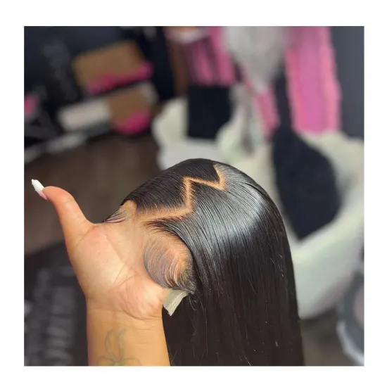 Wear And Go: HD Lace Frontal Indian Wig for Black Women