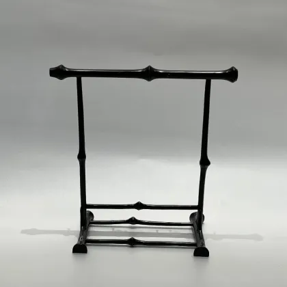 Elegant Qiongzhu Bamboo Calligraphy Brush Rack