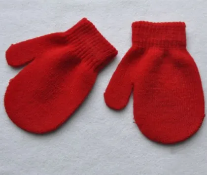 FOCUSNORM Baby Toddler Boy Girl Mittens Gloves Feather Soft Feel Boys Girls Winter Warm One Size