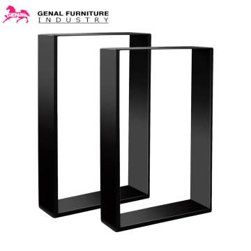 Wholesale Customized Iron Metal Coffee Table Legs and Feet for Square Furniture