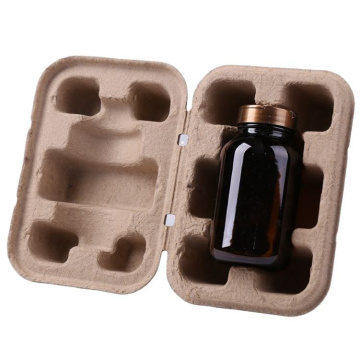 Paper Pulp Packaging Tray Bottle Protective Packaging