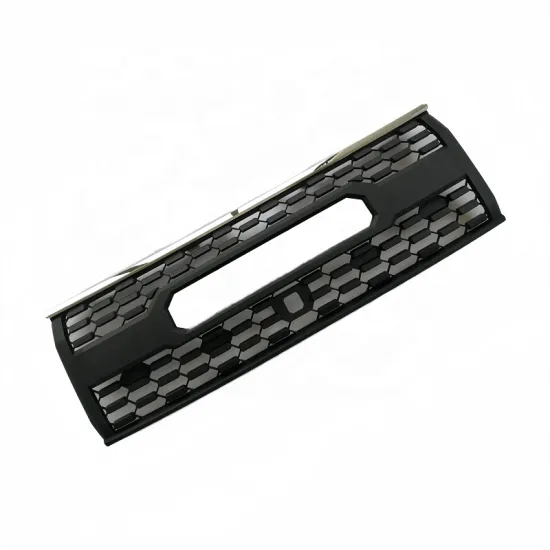 Durable ABS Front Grille GT Black Grill for Toyota Prado 2018