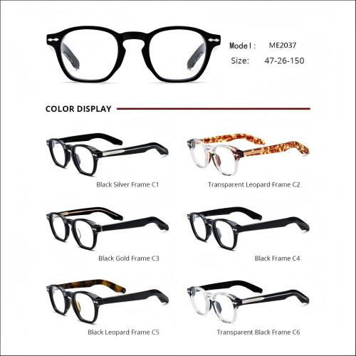 Honey Tortoise Chunky Square Acetate Optical Glasses