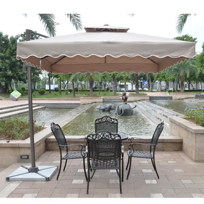 Summer Umbrellas and Beach Parasols for Outdoor Markets and Gardens