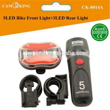 LED Bike Light Sets Bike Front Light with Rear Light Together