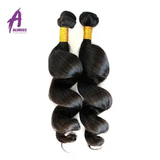 8a Grade Double Drawn Best Selling 3Pcs/Lot Malaysian Virgin Loose Wave Hair Bundles