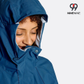 سترة ذات غطاء رأس مقاومة للماء ذات لونين
