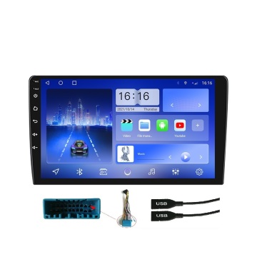 9 Inch Dual 2DIN Android Car Radio with Touch Screen, Mirror Link & CarPlay