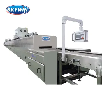 Skywin Biscuit Production Line 1000MM: Hard and Soft Biscuit Making Machine Equipment