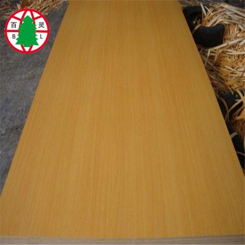 Hoja de MDF de 15 mm de melamina para muebles