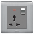 electrical multifunction socket with switch