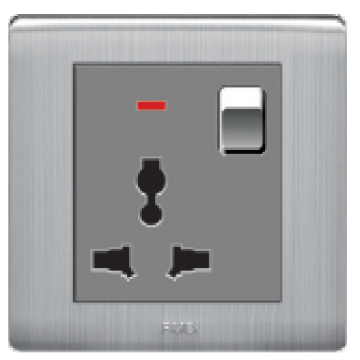 electrical multifunction socket with switch