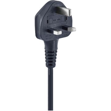 Malaysia SIRIM Plug with ac cable power cord for home appliance with grouding