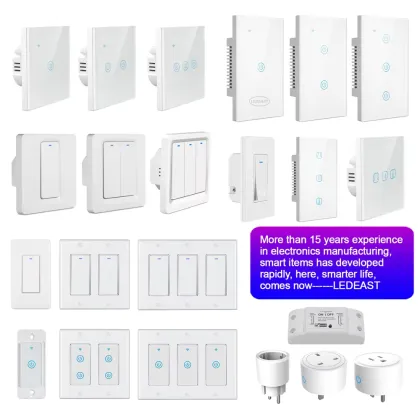 Tuya Smart Zigbee Light Switch with Google Alexa Voice Control