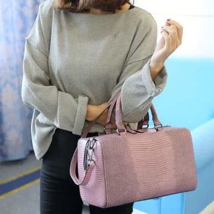 Duffel Style Tote Bags Boston Bags for Women